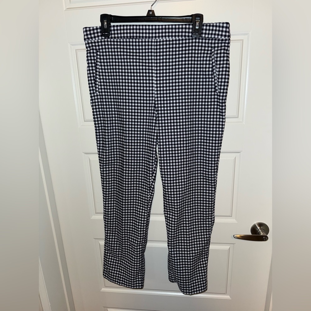 Jules & Leopold Monochrome Checkered Trousers